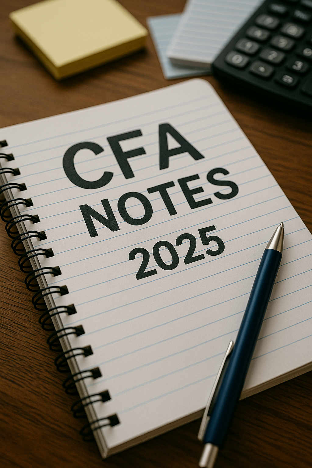CFA Notes 2025